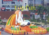 বড় পিভিসি Tarpaulin প্লেন মডেল Inflatable মজা শহরের কিডস জল পার্ক কাস্টম