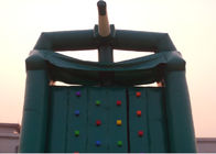 ডবল স্টিচিং Inflatable আরোহণ ওয়াল / বাণিজ্যিক জন্য রক আরোহণ ওয়াল