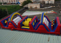 অসাধারণ 15mL Inflatable ক্রীড়া গেম ফায়ার প্রতিরোধক রঙিন বাধা কোর্স