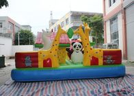 0.55 মিমি পিভিসি Tarpaulin বহিরঙ্গন থিম খেলার মাঠ Inflatable বিনোদন পার্ক