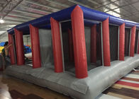 0.55 মিমি পিভিসি tarpaulin inflatable জাম্পিং মাজা, বহিরঙ্গন খেলার মাঠ বিনোদন পার্ক