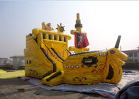 ক্রেজি এন জনপ্রিয় পাইরেট কিডস Inflatable জল স্লাইড কিডস জন্য inflatable নৌকা জল স্লাইড
