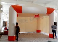 16 - 2600 স্কয়ার মিটার সঙ্গে হোয়াইট Inflatable ইভেন্ট তাঁবু দেখাচ্ছে বাণিজ্য