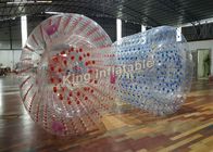 প্রাপ্তবয়স্ক বাচ্চাদের জন্য স্বচ্ছ কাস্টম Inflatable জল খেলনা Inflatable জল রোলার