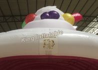 আইসক্রিম থিম, রঙিন রঙ দিয়ে কাস্টমাইজড ডিজাইন Inflatable ইভেন্ট তাঁবু