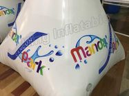 সিই অনুমোদিত অনুমোদিত এয়ার পাম্প সঙ্গে ত্রিভুজ এয়ারটাইট Inflatable ভাসমান Buoys জল পিভিসি খেলনা