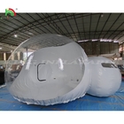 বাচ্চাদের পার্টি পরিষ্কার inflatable গম্বুজ বুদ্বুদ তাঁবু স্বচ্ছ inflatable বুদ্বুদ ঘর