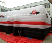 বিজ্ঞাপন LED আলো সঙ্গে দৈত্য inflatable তাঁবু প্রচারমূলক প্রদর্শনী জন্য inflatable ঘর তাঁবু