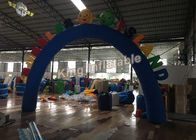 ইভেন্ট বা গেমস প্রবেশের জন্য কাস্টম ব্লু অক্সফোর্ড টেকসই Inflatable Arches