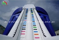 কারখানার সরাসরি বিক্রয় বড় inflatable ট্রিপল ওয়াটার স্লাইড বহিরঙ্গন জল বিনোদন অনুষ্ঠান