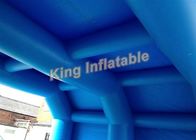 ক্রীড়া গেম বা ইভেন্ট জন্য নিজস্ব 7 * 5 মি নীল inflatable টানেল তাঁবু
