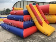 ই এম Inflatable জল পার্ক সরঞ্জাম / পিভিসি Tarpaulin স্লাইড সঙ্গে শনি ওয়াটার খেলনা গাট্টা
