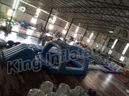 কাস্টমাইজড প্রকার জায়েন্ট Inflatable জল খেলার মাঠ, ভাসমান ওয়াটার পার্ক