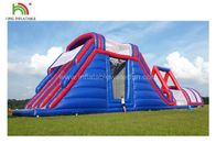 গ্রেট Challege চরম জঙ্গল জিম Inflatable স্পোর্টস গেমস / আউটডোর Obstacle কোর্স