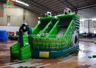 কিডস আউটডোর দৈত্য Inflatable જમ્પિંગ কাসল / সকার বাউন্স হাউস