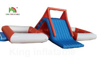 জলরোধী Inflatable জল পার্ক / অটোমেটিক পার্ক খেলার মাঠ ভাড়া জন্য Trampoline সঙ্গে