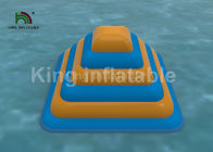 ক্লিফ সঙ্গে কাস্টমাইজড খালেদা 0.9 মিমি পিভিসি Inflatable ভাসমান জল পার্ক