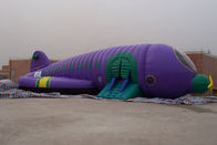 ভাড়া জন্য পিভিসি 12m এয়ারলাইন Inflatable জাম্প হাউস কাসল টাইপ