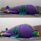 ভাড়া জন্য পিভিসি 12m এয়ারলাইন Inflatable জাম্প হাউস কাসল টাইপ