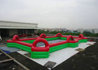 বাণিজ্যিক Inflatable ফুটবল খেলা / ফুটবল খেলা সরঞ্জাম 0.45 মিমি সঙ্গে - 0.55 মিমি পিভিসি