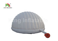 5 মি পিভিসি Tarpaulin পোর্টেবল Inflatable ইভেন্ট তাঁবু / 4 ~ 6 মানুষ আধা এয়ার গম্বুজ তাঁবু