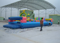 টেকসই commerical গ্রেড inflatable বাধা কোর্স, পিভিসি Inflatable বিনোদন পার্ক খেলনা
