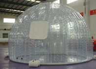 ক্যাম্পিং, চলন্ত এবং foldable জন্য বৃত্তাকার স্বচ্ছ inflatable লন তাঁবু বুদ্বুদ