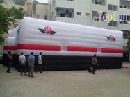 হালকা স্কয়ার Inflatable ইভেন্ট তাঁবু / 12 মি সাদা জলরোধী ফ্যাব্রিক Inflatable তাঁবু