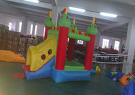 স্লাইড সঙ্গে বাচ্চাদের জন্য অক্সফোর্ড ফ্যাব্রিক inflatable ঘর ছোট বাউন্স