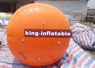 হলুদ / কমলা inflatable জল পার্ক, জল খেলা জন্য লিড বিনামূল্যে পিভিসি ভাসমান খেলনা