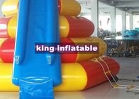 পিভিসি Inflatable জল পার্ক, ভাড়া টেকসই জন্য Inflatable খেলার মাঠ