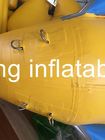 শিশু এবং বয়স্কদের 0.9 মিমি পিভিসি Tarpaulin / কলা নৌকা মূল্য জন্য সমুদ্র inflatableable মাছধরা পন্টন নৌকা
