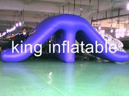 জলরোধী বহিরঙ্গন inflatable জল স্লাইড, বাণিজ্যিক জল পুল স্লাইড 0.9 মিমি পিভিসি