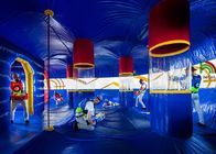 ডিজিটাল মুদ্রণ সঙ্গে লাল নীল আইপিএস হিট যুদ্ধ এরিনা Inflatable যুদ্ধ এরিনা খেলা গেম