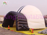 0.4 মিমি পিভিসি হোয়াইট Inflatable ইভেন্ট তাঁবু ব্যবসা জন্য সিই ব্লোয়ার সঙ্গে