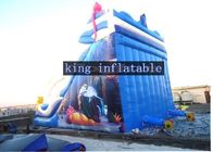 সাগর জন্তু থিম Inflatable শুকনো স্লাইড কিডস জন্য পিভিসি Tarpaulin Inflatable মজা
