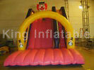 পিঙ্ক / হলুদ Inflatable শুকনো স্লাইড সিই ব্লোয়ার সংযুক্ত শিশুদের জন্য মজার কৌতুক