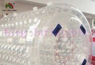 টেকসই 1.0 মিমি পিভিসি / টিপিইউ Inflatable জল রোলার সিই অনুমোদিত স্বচ্ছ জল খেলনা