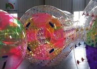 কাস্টম 1.0 মিমি পিভিসি / টিপিইউ Inflatable জল খেলনা, Inflatable ওয়াটার হাঁটা রোলিং બોલ્સ