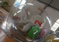 স্বচ্ছ পরিষ্কার পিভিসি Inflatable জল বল / Inflatable জল হাঁটা বল গেম