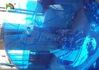 2m Dia ব্লু পিভিসি কিডস এবং প্রাপ্তবয়স্কদের জন্য কাস্টমাইজড জল বল উপর inflatable হাঁটা