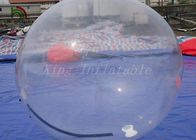 1.8 মিটার পরিষ্কার পিভিসি Inflatable জল বল / কিডস জন্য প্রবাহিত জল হাঁটা বল
