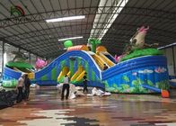 মজার বড় inflatable জল পার্ক, শিশু ভাসমান খেলার মাঠ EN71-2-3 শংসাপত্র