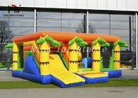 0.55 মিমি পিভিসি Tarpaulin Inflatable বাণিজ্যিক বাউন্স ঘর কম্বো খেলার মাঠ