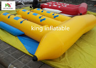 কাস্টমাইজড 6 আসন Inflatable ক্রীড়া প্রাপ্তবয়স্ক হলুদ পিভিসি জন্য মাছ ধরার নৌকা নৌকা