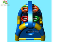 বিনোদনমূলক উদ্যানের জন্য 6 টি গর্ত inflatable ক্রীড়া গেমস বাস্কেটবলের শুটিং