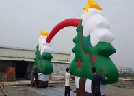 পার্টি ক্রিসমাস ট্রি সজ্জা inflatable খিলান ইভেন্ট স্নোফ্লেক