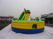 আউটডোর Inflatable বিনোদন পার্ক / বাচ্চাদের খেলার মাঠ সরঞ্জাম পরিতোষ