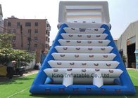 0.9 মিমি পিভিসি টারপলিন জঙ্গল জিম inflatable সমুদ্রের জন্য ভাসমান জলের স্লাইড