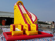 পুল / পিভিসি Tarpaulin জল পার্ক গেম সঙ্গে বহিরঙ্গন কিডস Inflatable জল স্লাইড